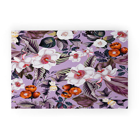 Burcu Korkmazyurek Crocus Petal Welcome Mat