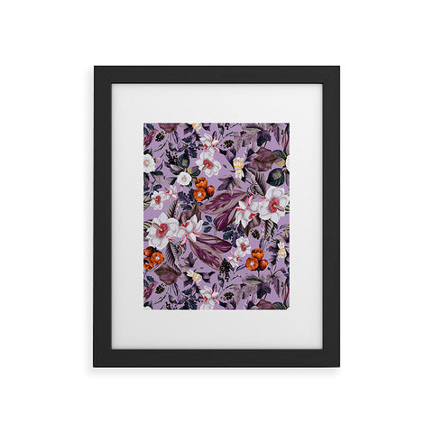 Burcu Korkmazyurek Crocus Petal Framed Art Print
