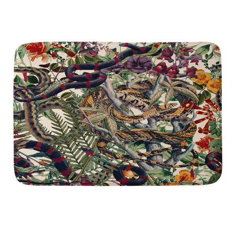 Burcu Korkmazyurek Dangers in the Forest II Memory Foam Bath Mat
