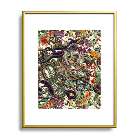 Burcu Korkmazyurek Dangers in the Forest II Metal Framed Art Print
