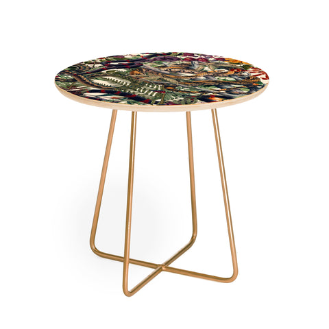 Burcu Korkmazyurek Dangers in the Forest II Round Side Table
