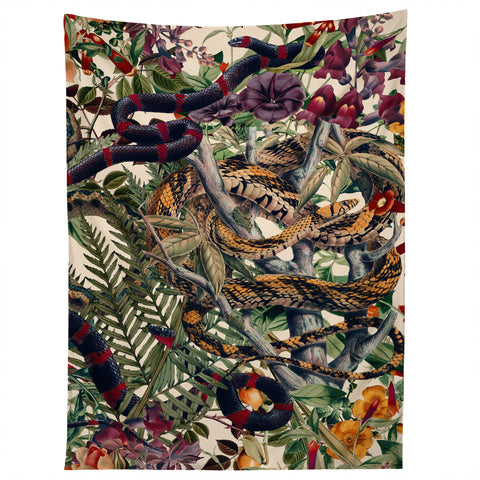 Burcu Korkmazyurek Dangers in the Forest II Tapestry