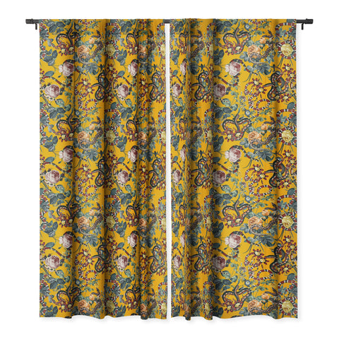 Burcu Korkmazyurek Dangers in the Forest III Blackout Window Curtain