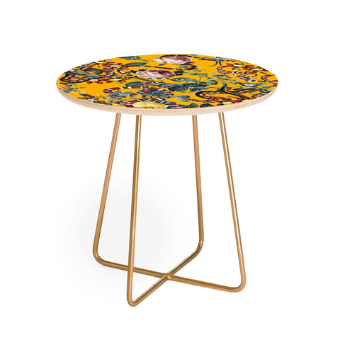 Burcu Korkmazyurek Dangers in the Forest III Round Side Table