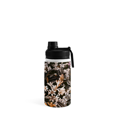 Burcu Korkmazyurek Dark Garden I Water Bottle