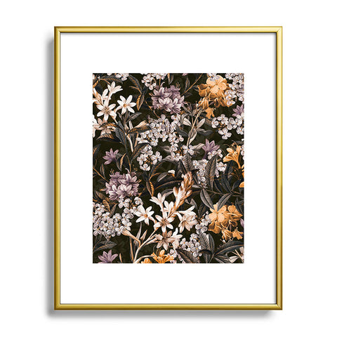 Burcu Korkmazyurek Dark Garden I Metal Framed Art Print