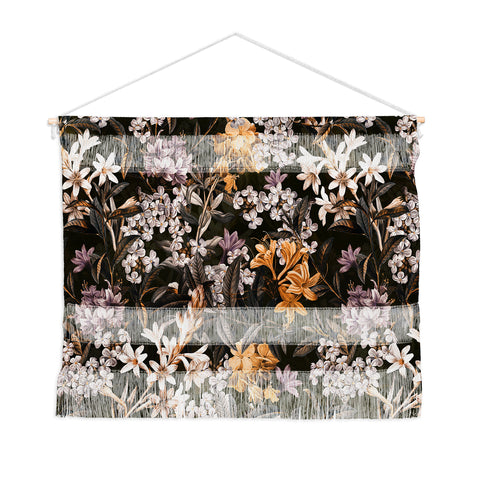 Burcu Korkmazyurek Dark Garden I Wall Hanging Landscape