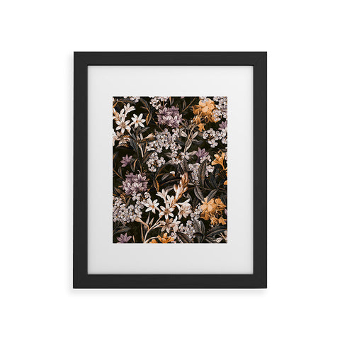 Burcu Korkmazyurek Dark Garden I Framed Art Print