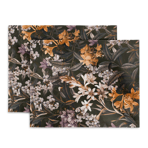 Burcu Korkmazyurek Dark Garden I Placemat