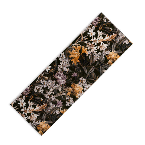 Burcu Korkmazyurek Dark Garden I Yoga Mat