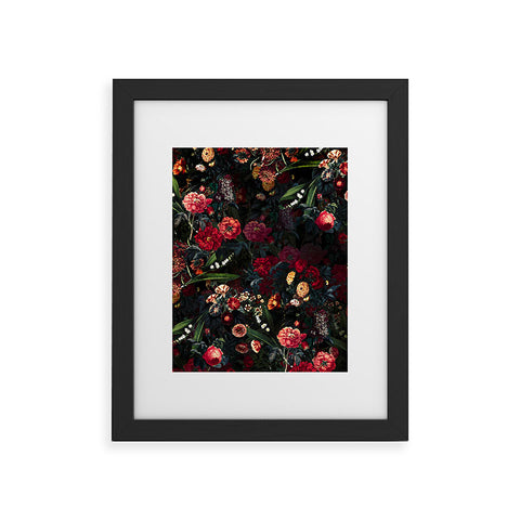 Burcu Korkmazyurek Dark Garden V Framed Art Print