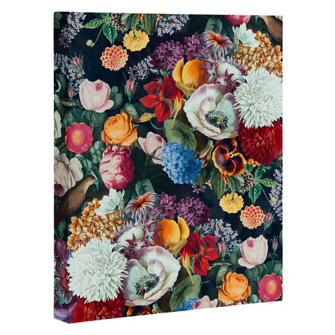 Burcu Korkmazyurek EXOTIC GARDEN NIGHT XIII Art Canvas