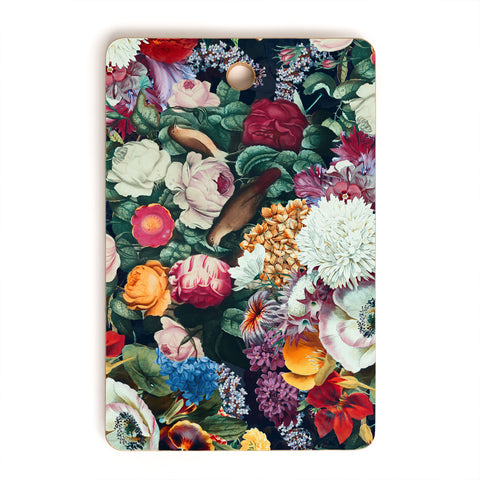 Burcu Korkmazyurek EXOTIC GARDEN NIGHT XIII Cutting Board Rectangle