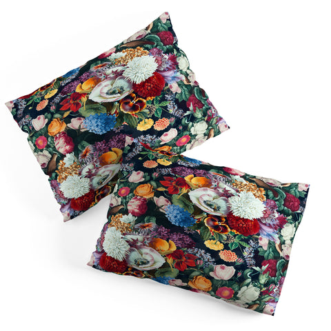 Burcu Korkmazyurek EXOTIC GARDEN NIGHT XIII Pillow Shams