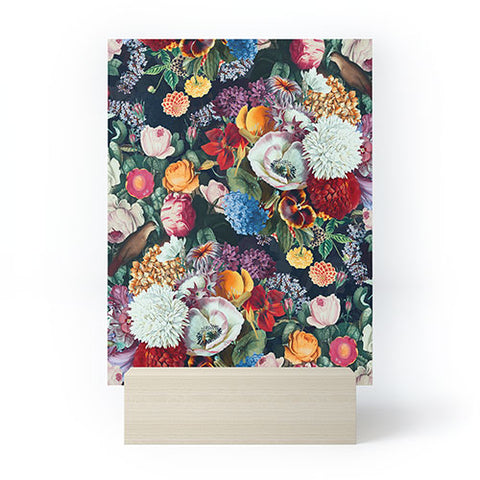 Burcu Korkmazyurek EXOTIC GARDEN NIGHT XIII Mini Art Print