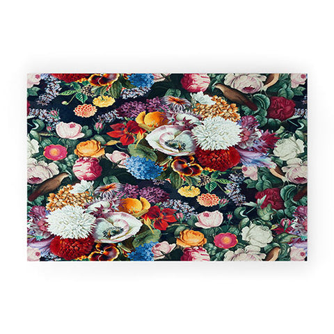 Burcu Korkmazyurek EXOTIC GARDEN NIGHT XIII Welcome Mat