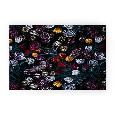 Burcu Korkmazyurek EXOTIC GARDEN NIGHT XIV Welcome Mat