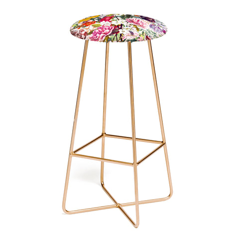 Burcu Korkmazyurek Exotic Garden Summer Bar Stool