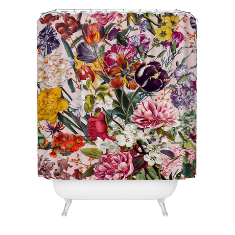Burcu Korkmazyurek Exotic Garden Summer Shower Curtain