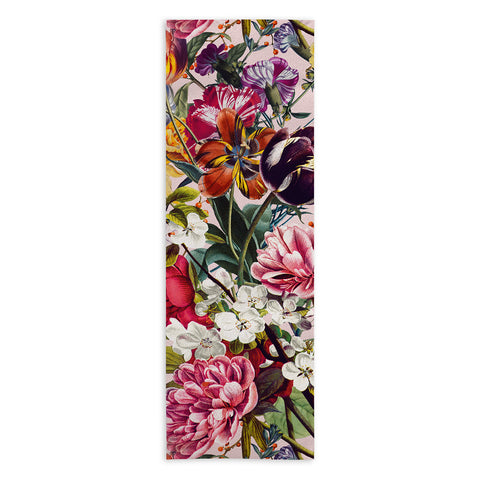 Burcu Korkmazyurek Exotic Garden Summer Yoga Towel