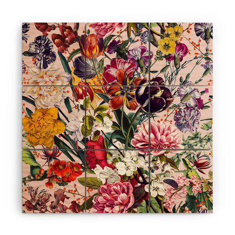 Burcu Korkmazyurek Exotic Garden Summer Wood Wall Mural