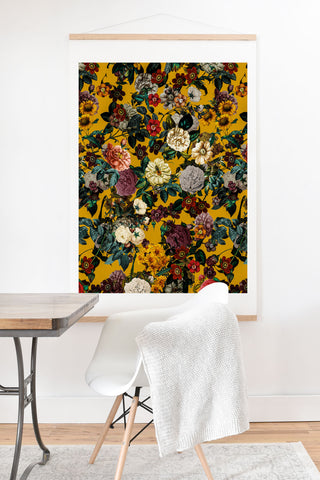 Burcu Korkmazyurek Exotic Garden V Art Print And Hanger