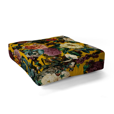 Burcu Korkmazyurek Exotic Garden V Floor Pillow Square