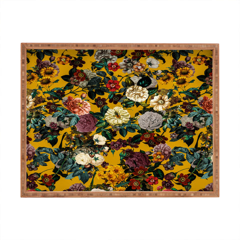 Burcu Korkmazyurek Exotic Garden V Rectangular Tray