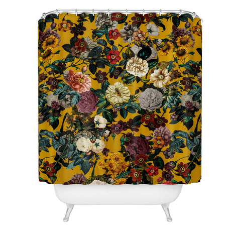 Burcu Korkmazyurek Exotic Garden V Shower Curtain