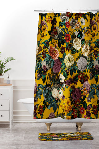Burcu Korkmazyurek Exotic Garden V Shower Curtain And Mat