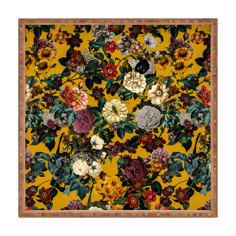 Burcu Korkmazyurek Exotic Garden V Square Tray