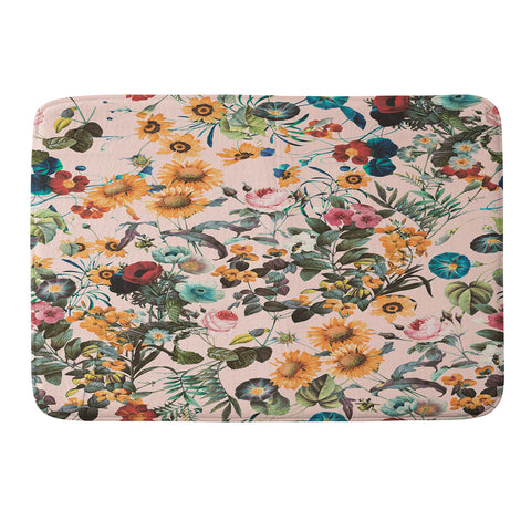 Burcu Korkmazyurek Exotic Garden XVIII Memory Foam Bath Mat