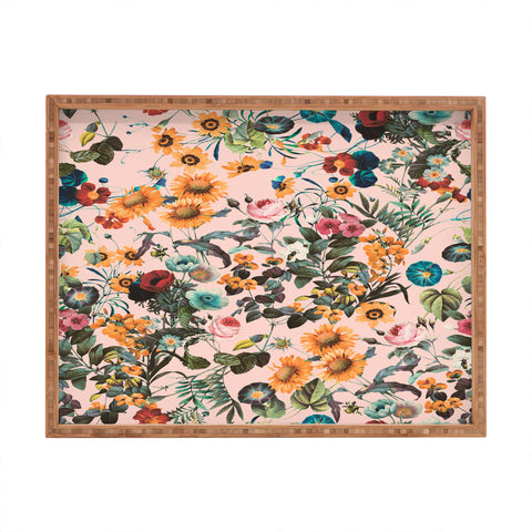 Burcu Korkmazyurek Exotic Garden XVIII Rectangular Tray