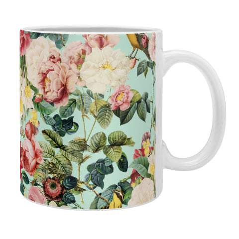 Burcu Korkmazyurek Floral and Birds III Coffee Mug