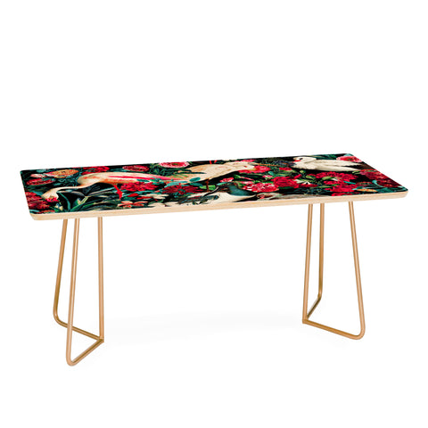 Burcu Korkmazyurek FLORAL AND BIRDS XIV Coffee Table
