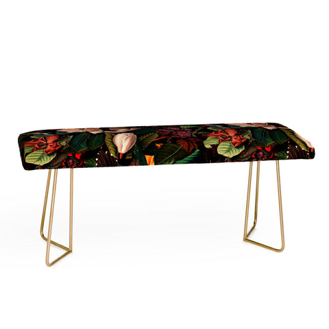 Burcu Korkmazyurek FLORAL AND BIRDS XXI Bench