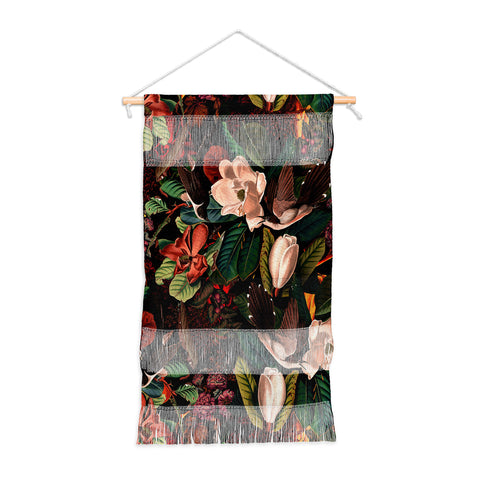 Burcu Korkmazyurek FLORAL AND BIRDS XXI Wall Hanging Portrait