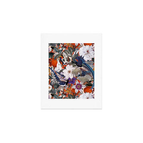 Burcu Korkmazyurek Floral and Birds XXVI Art Print