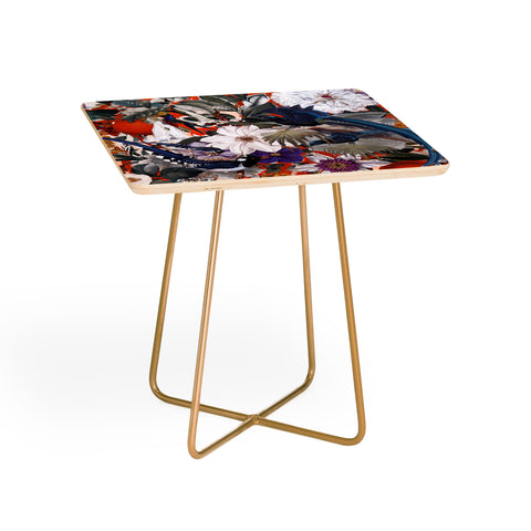 Burcu Korkmazyurek Floral and Birds XXVI Side Table