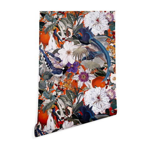 Burcu Korkmazyurek Floral and Birds XXVI Wallpaper