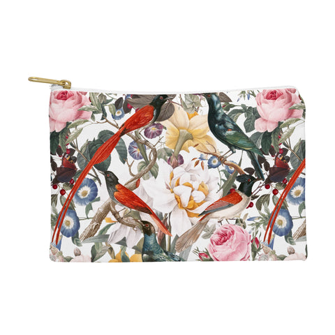 Burcu Korkmazyurek Floral and Birds XXXV Pouch