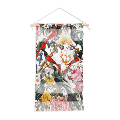 Burcu Korkmazyurek Floral and Birds XXXV Wall Hanging Portrait