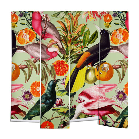 Burcu Korkmazyurek Floral and Birds XXXVII Wall Mural