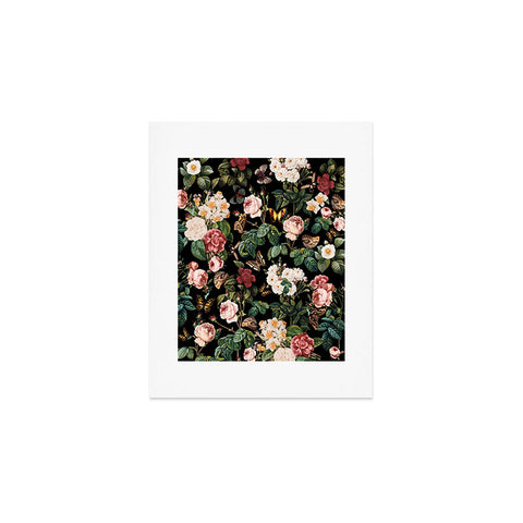 Burcu Korkmazyurek Floral and Butterflies Art Print
