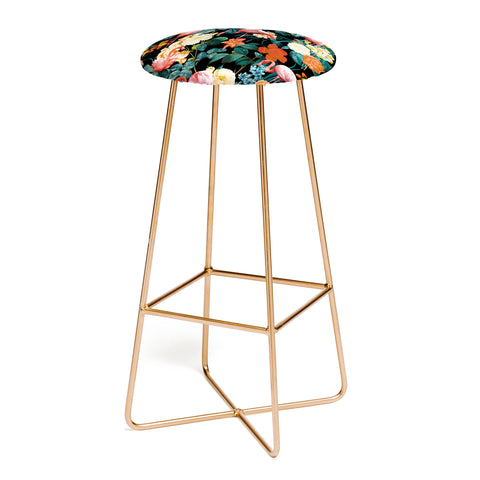 Burcu Korkmazyurek Floral and Flamingo II Bar Stool