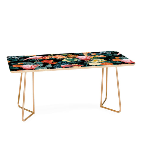 Burcu Korkmazyurek Floral and Flamingo II Coffee Table