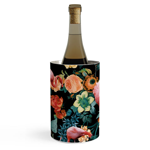 Burcu Korkmazyurek Floral and Flamingo II Wine Chiller