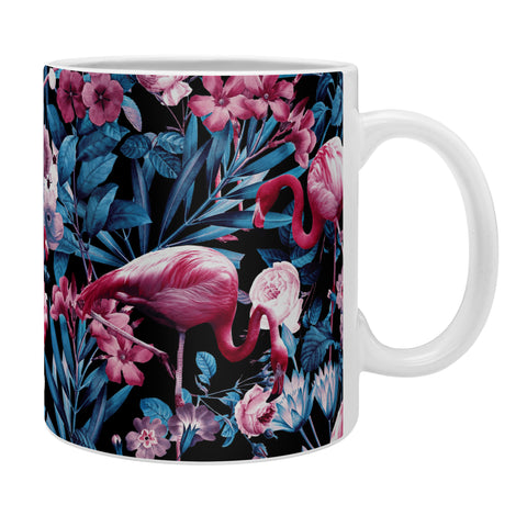 Burcu Korkmazyurek Floral and Flamingo VIII Coffee Mug