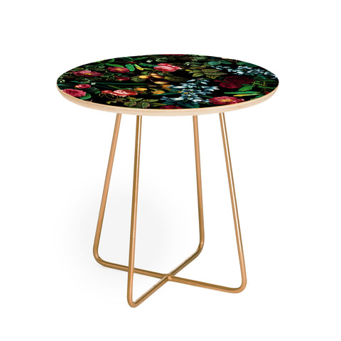 Burcu Korkmazyurek Floral Jungle Round Side Table