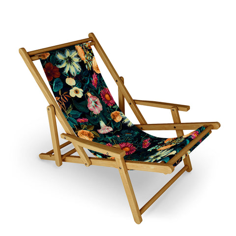 Burcu Korkmazyurek Floral Pattern Winter Garden Sling Chair